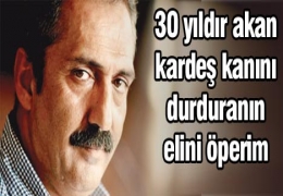 'Kanı durdursun AKP'ye oy veririm' 
