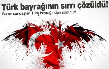 Türk Bayrağı'nın şifresini çözdü