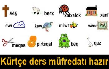  Kürtçe ders müfredatı hazır
