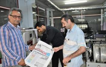 Gazetemize tebrik ziyaretleri sürüyor