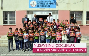 Çocuklar "Denizin Sırları'yla tanıştı
