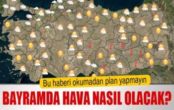 Bayramda Hava Nasıl Olacak?