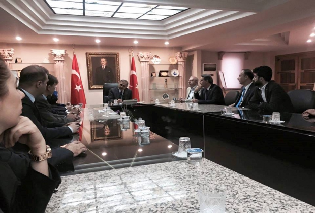 Milletvekili adayları, Vali Koçak'ı ziyaret etti