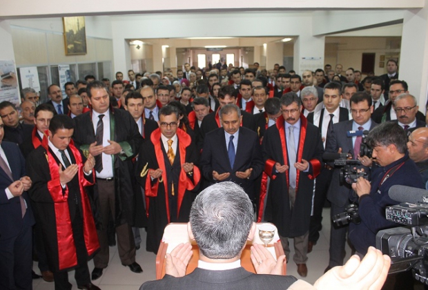 Savcı Kiraz, Mardin Adliyesi'nde dualarla anıldı