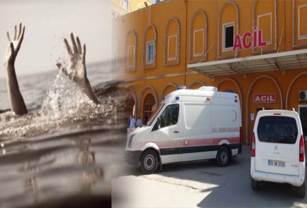 Dereye giren iki çocuktan biri boğuldu