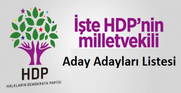 İşte HDP'nin Mardin Aday Adayları Listesi
