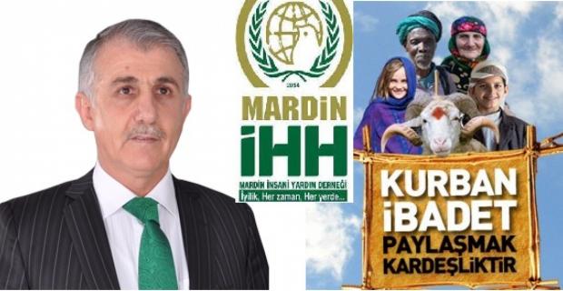 Mardin İHH Başkanı Timurağaoğlu'ndan kurban açıklaması