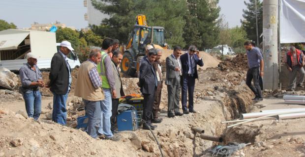 Mar-Su, Estel-Midyat yolunun altyapısını değiştirdi