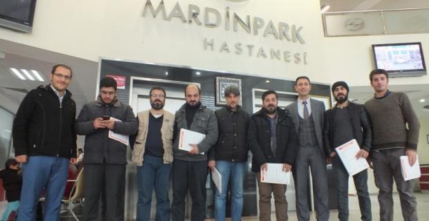 Özel Mardin Park Hastanesi'nden gazetecilere Check-up hizmeti