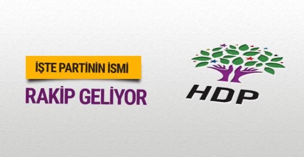 HDP'ye yeni rakip geliyor