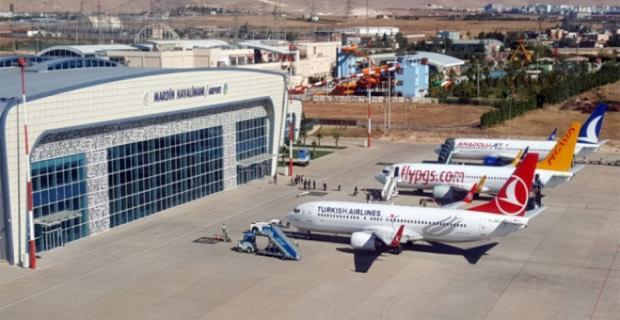 Mardin Havalimanı'nda % 17'lik artış