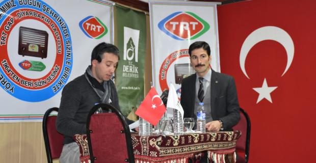 DERİK TRT GAP Diyarbakır Radyosu Canlı Yayınında