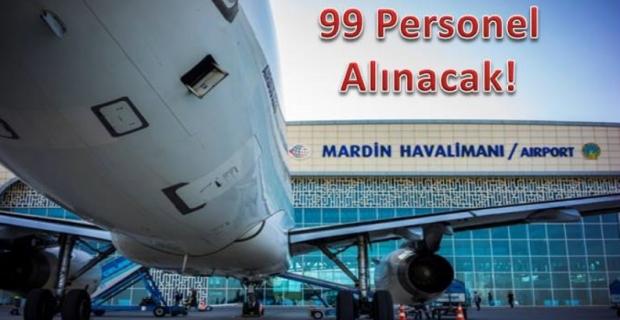 DHMİ, Mardin Hava Limanına 99 güvenlik personeli alacak