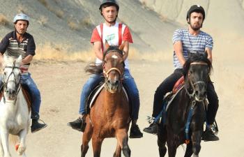 Rahvan atları yarıştı