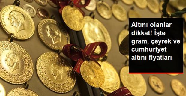 Altını olanlar dikkat! İşte gram, çeyrek ve cumhuriyet altını fiyatları