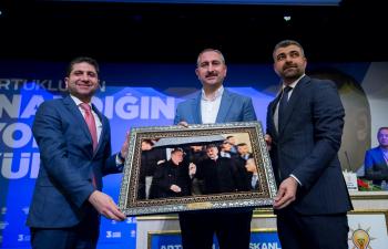 Bakan Gül, Artuklu Kongresine katıldı