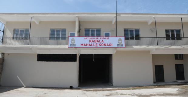 Kabala Mahalle Konağı tamamlandı