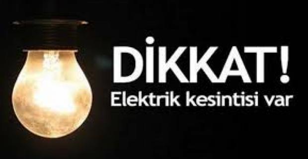 Hafta sonu birçok merkezde elektrik kesintisi uygulanacak