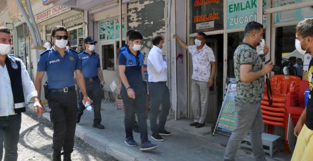 Derik’te Koronavirüs denetimi yapıldı