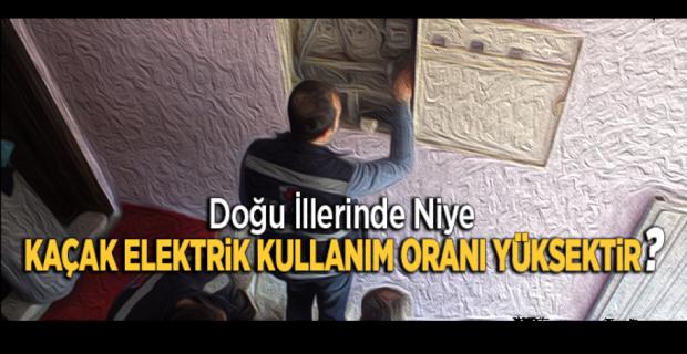 Doğu İllerinde Niye Kaçak Elektrik Kullanım Oranı Yüksektir?