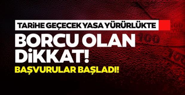 500 milyar TL'lik kritik yasa yürürlükte! Vergi borcu yapılandırması nasıl yapılır?