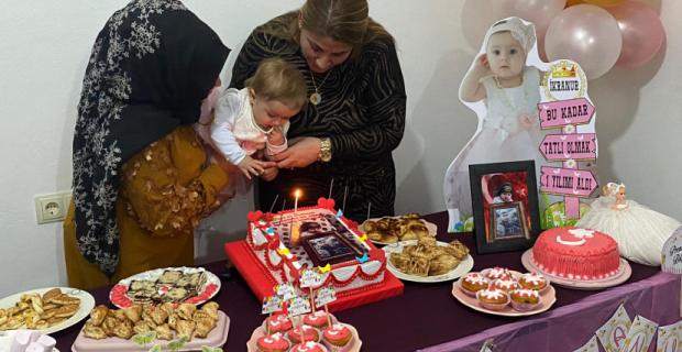 İlk hediyesi hiç görmediği şehit babasından
