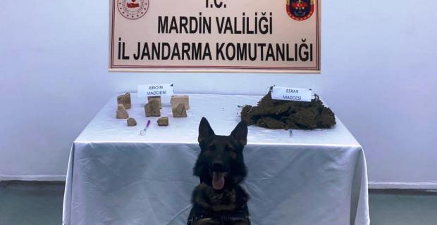 Mardin'de 1 kilo 400 gram eroin ele geçirildi