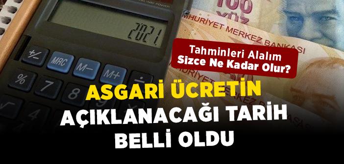 2021 Asgari Ücret Ne Zaman Açıklanacak? İşte Asgari Ücretin Belirleneceği Tarih...