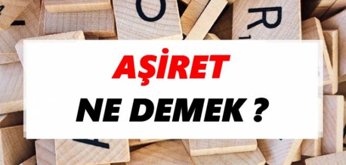 Aşiret Nedir? Türkiye'de aşiret ve aşiretçilik