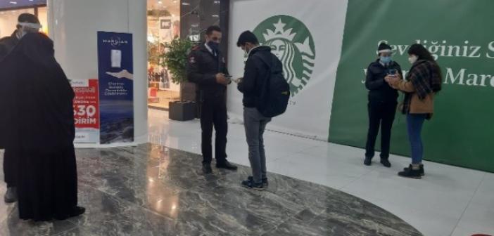 Mardian Mall AVM'de HES kodu denetimi eksiksiz uygulanıyor