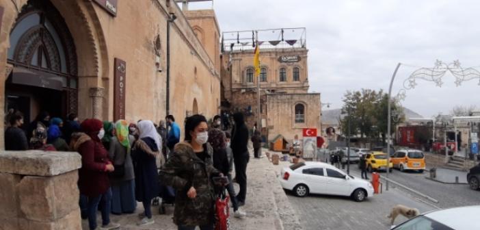 Mardin'de korkutan kuyruk