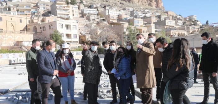 Vali Demirtaş, Tarihi Mardin’de İncelemelerde Bulundu