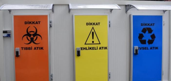Evsel ve tıbbi atık depoları yaptırılacak