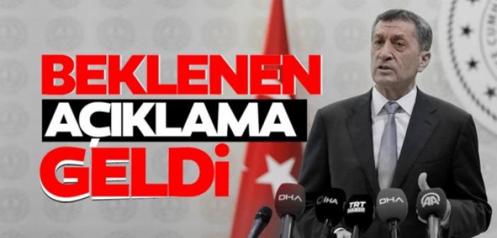 Milli Eğitim Bakanlığından Sınav Açıklaması