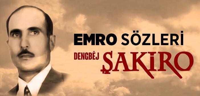 Dengbej Şakiro - Emro şarkı sözleri! Şakiro - Emro Türkçe anlamı ne?