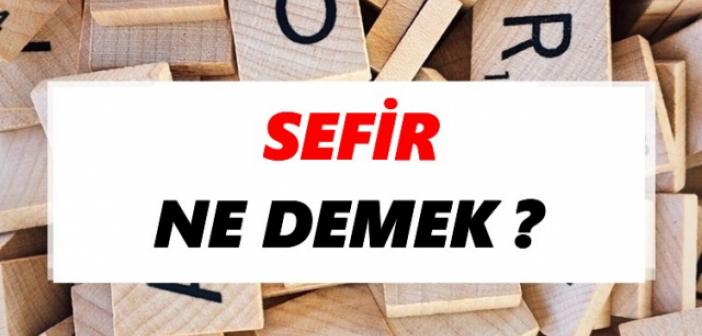 Sefir ne demek?