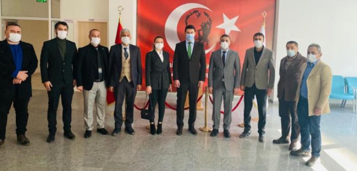 DEVA Partisinden İl Sağlık Müdürlüğüne Ziyaret