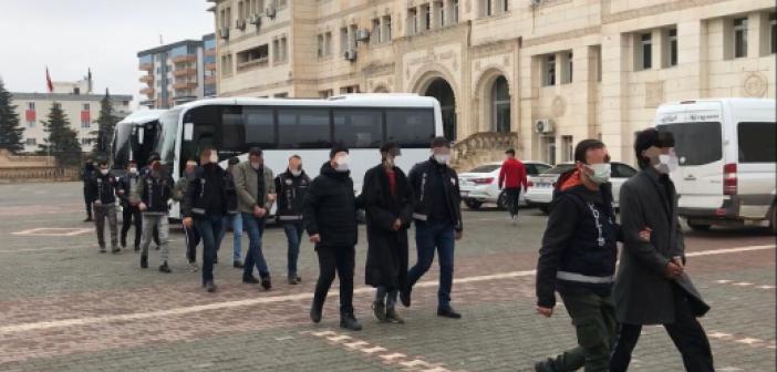 Mardin'de uyuşturucu operasyonu: 10 tutuklama