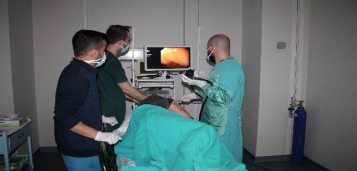 Midyat'ta endoskopi ünitesi yeniden hizmete açıldı