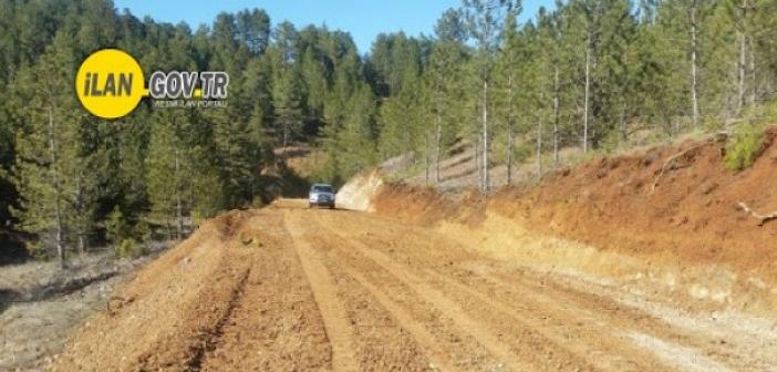 Orman yolu inşa edilecek