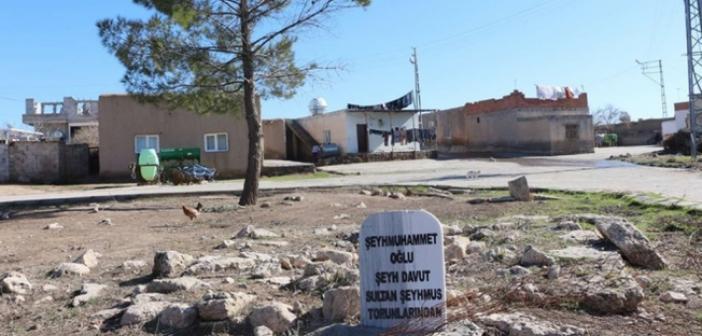 Şeyh Davut türbesinden geriye mezar taşı kaldı