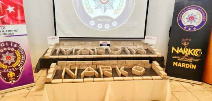 Tırın soğutucu bölümünde 112 kilo eroin ele geçirildi