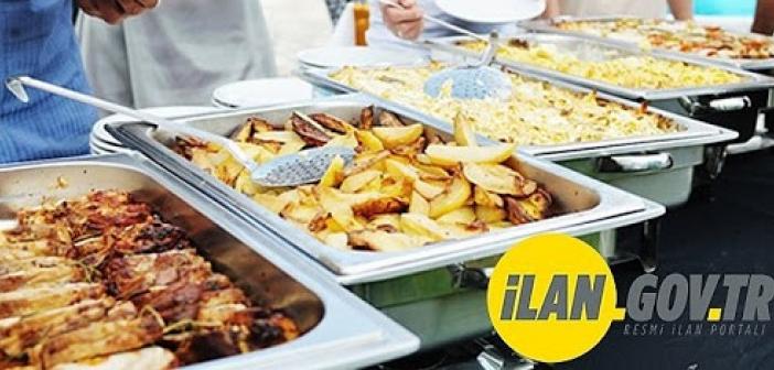 Yemek hizmeti alınacak