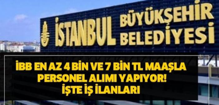 2021 Nisan Ayı İstanbul Büyükşehir Belediyesi personel alımı! İşçi başvuru şartları! Bütün iş ilanları için tıklayınız!