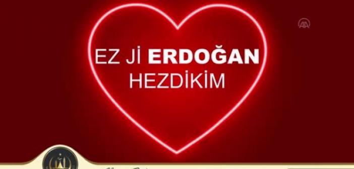5 Dilde &quot;Love Erdoğan&quot; görseli