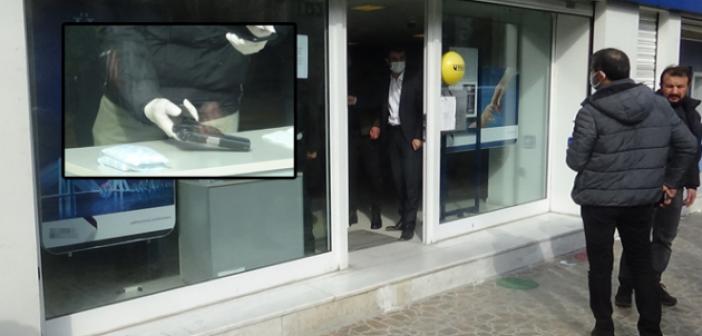 Diyarbakır'da müşteri kılığında banka soygunu girişimi!
