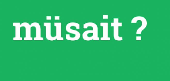 Kürtçe müsait ne demek? Kürtçe müsait misin ne demek? Kürtçe müsait değilim nedir? Kürtçe müsait olmak ne demek?