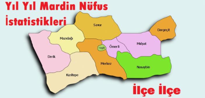 TÜİK verilerine göre Mardin'in Yeni nüfusu: İşte Yıl yıl Mardin geneli Nüfus İstatistikleri