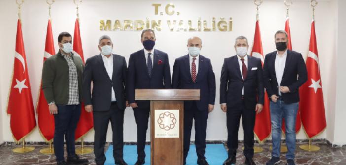 Adcabi’den Mardin Valisi Demirtaş’a ziyaret