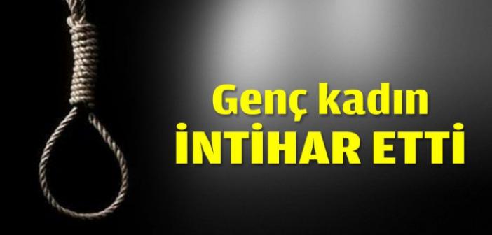 Genç kadın yaşamına son verdi